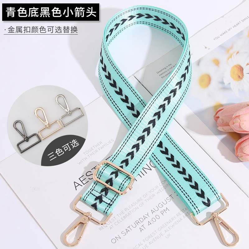 Small black arrow on cyan background