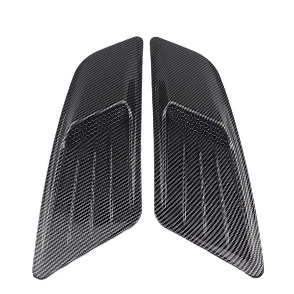 Car modification carbon fiber large hood fake air outlet hood…