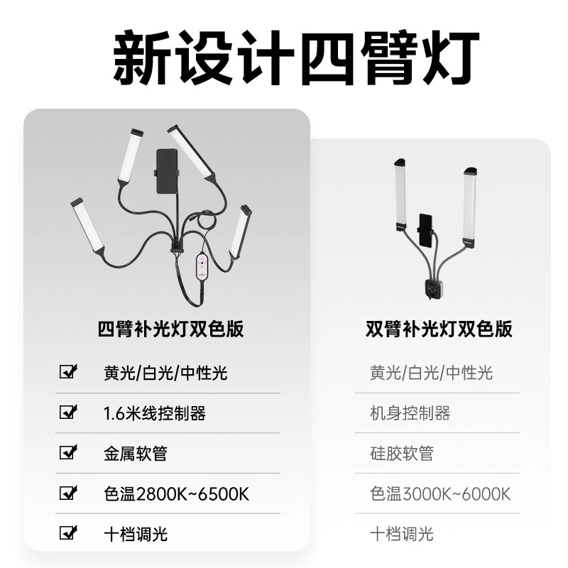 Свeтодиодная подсветка Zhijie, лампа для фото/видео, для украшений и смартфона, для блогеров