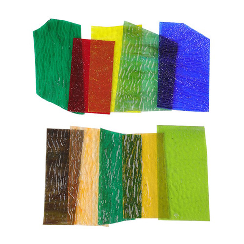 diy mosaic mosaic mica transparent translucent church stained glass fragments handmade materials