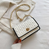 One-shoulder bag, fashionable chain, shoulder bag, western style, 2022 collection, internet celebrity