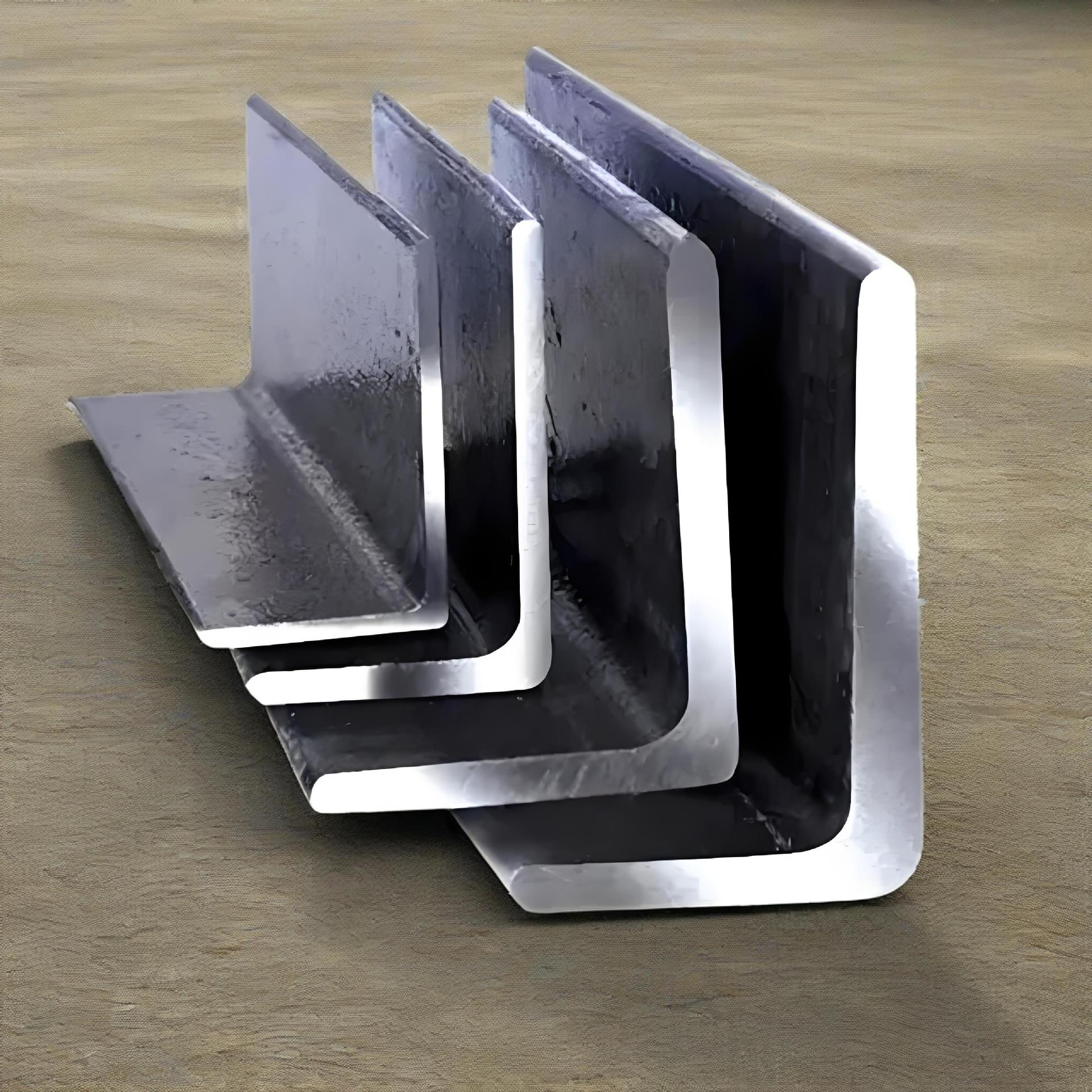 安徽热轧成型不锈钢角镀锌角铁钢镀锌角钢三角铁等边零切热轧角钢