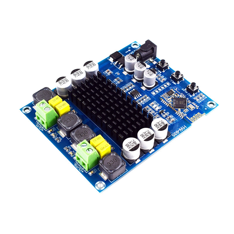 -635 蓝牙双声道120W数字功放板 TPA3116D2蓝牙数字音频放大板