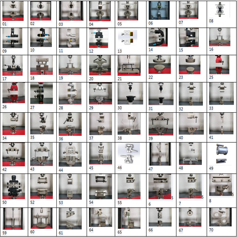 万能材料拉力机拉力机拉伸压缩弯曲剪切剥离撕裂穿刺顶破顶压夹具