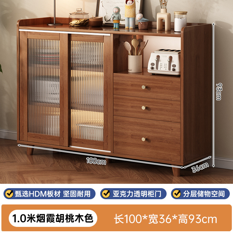 armario de comedor contra la pared armario de almacenamiento integrado armario de estilo japonés armario de almacenamiento de cocina doméstica armario de almacenamiento armario simple armario