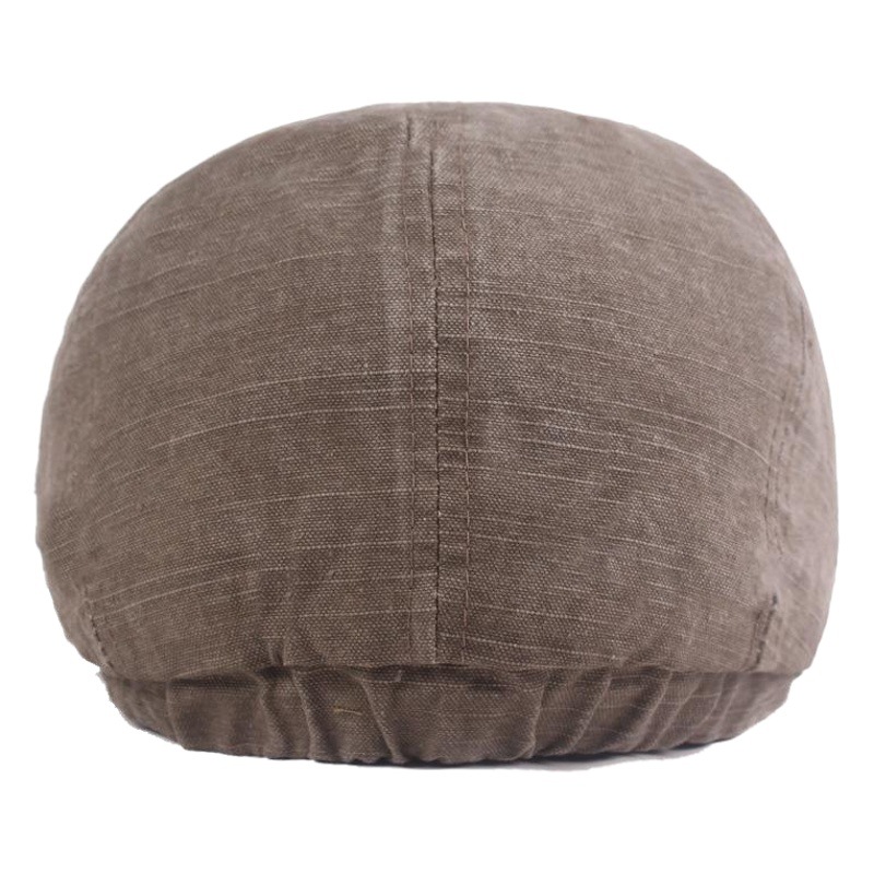 Gorro de Pico Viejo lavado boina de los hombres retro casual sombrero delantero sombrero de mediana edad y ancianos sombrero de comercio exterior