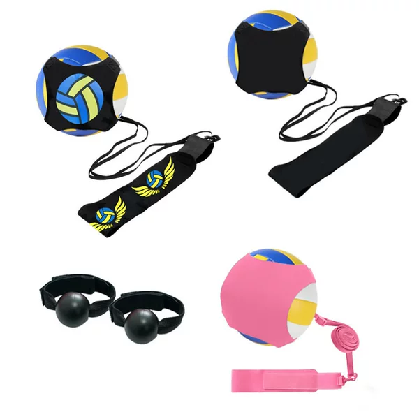Labeling Amazon Elastic Rope Volleyball Trainer Beach Volleyball Serve Rebound Training with Elastic Band