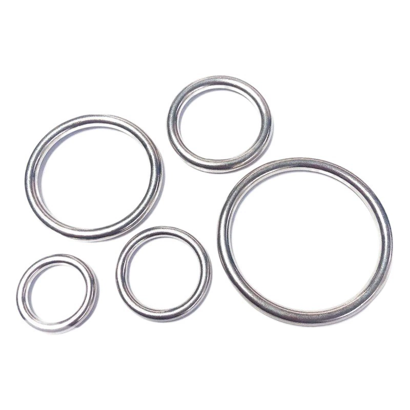 Кольцо из нержавеющей стали 304, цельное, сварное, O-образное, для гамака, для йоги, соединительное, стальное