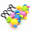 Cartoon keychain with zipper, wholesale, Birthday gift