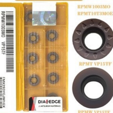 RPMW1003MO-RPMT10T3MOE日本三菱VP15TF圆刀片R5数控铣刀片铣刀粒