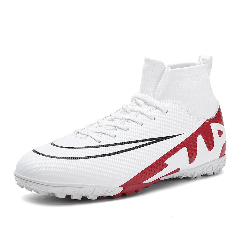 23033 uñas rotas blanco y rojo / 35