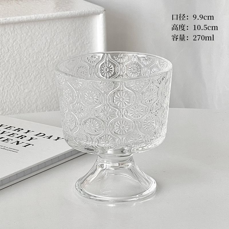 ins simple vidrio dulce taza de yogur taza de helado taza de helado taza de helado taza de yogur taza de helado