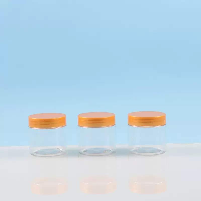 56牙100g广口瓶pet膏霜瓶塑料透明吹瓶化妆品分装瓶透明塑料罐子
