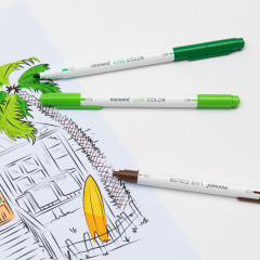 New Product Monami 39-color Dual Head Fluorescent Pen for Diary Note Marking Highlighter Stationery 04044 