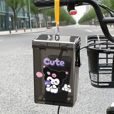Dustproof Storage Box — Other Electric Vehicle Accessories - black-yellow-webbing-hook-blueberry-mini-locker