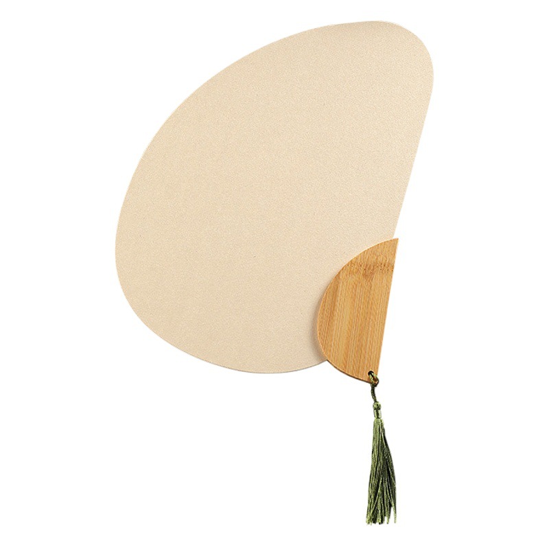 漆扇、半熟書画紙扇、カスタムメイド両面無地扇子、漆塗り専用、古風レトロ手描き漆扇