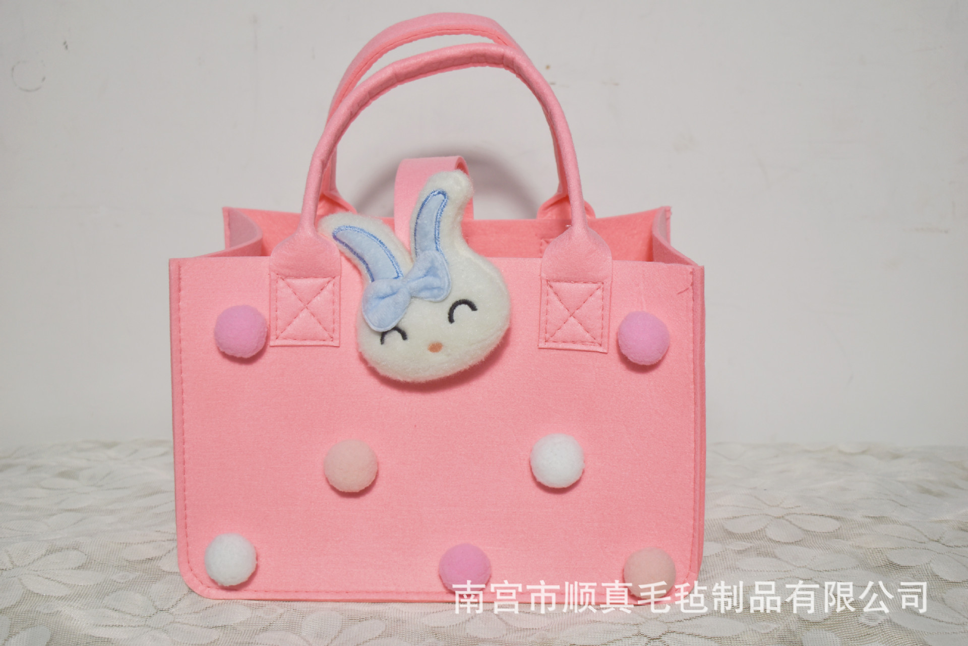 두꺼운 핑크 토끼 30*18*20