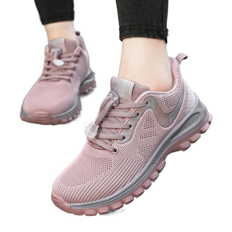 Zapatos de madre de suela blanda, zapatos ligeros de verano para ancianos, zapatos deportivos cómodos para mujeres, zapatos de tela de mediana edad y ancianos