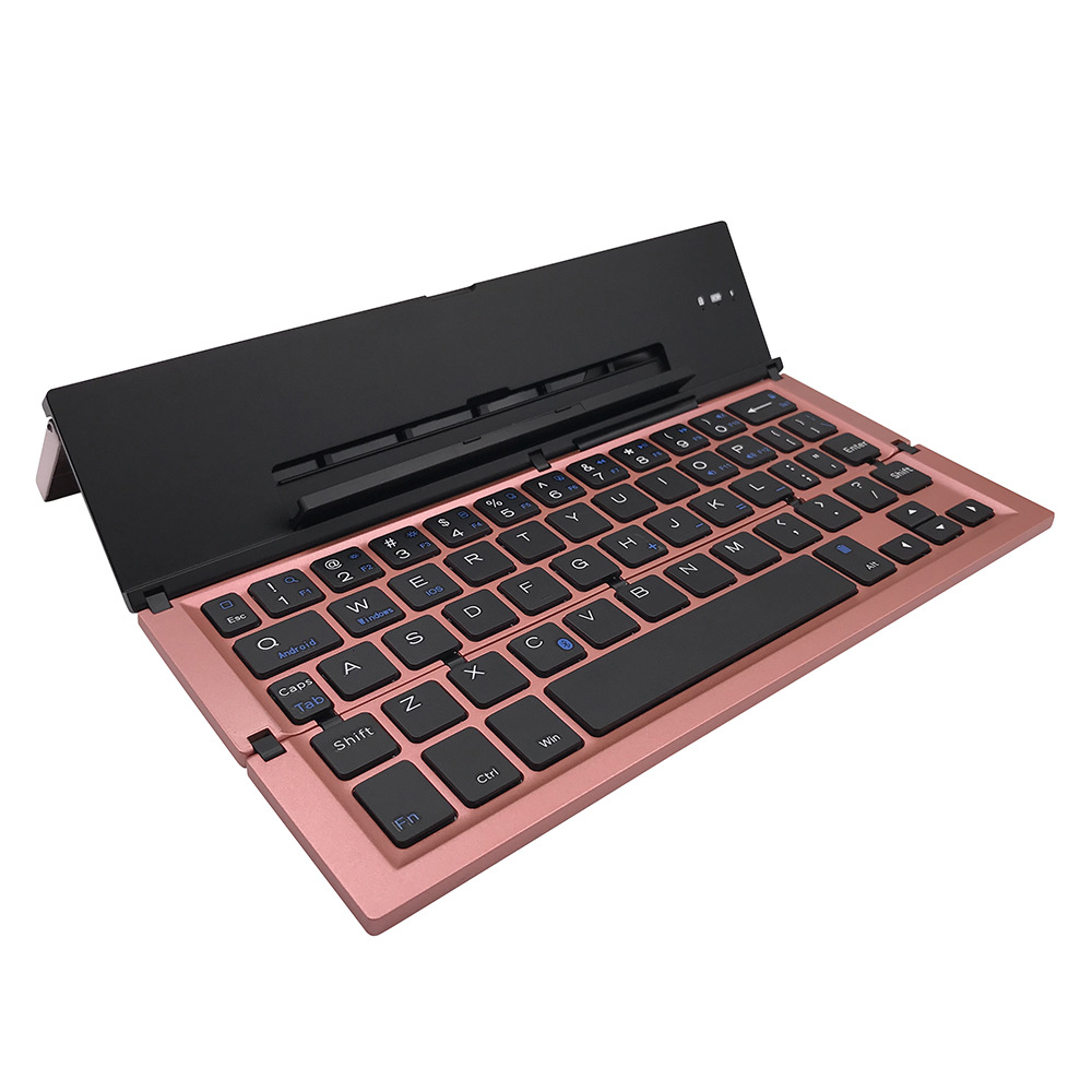 BK608折叠蓝牙粉色