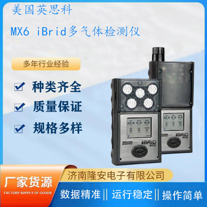 美国英思科 iBrid MX6复合式六合一气体检测仪