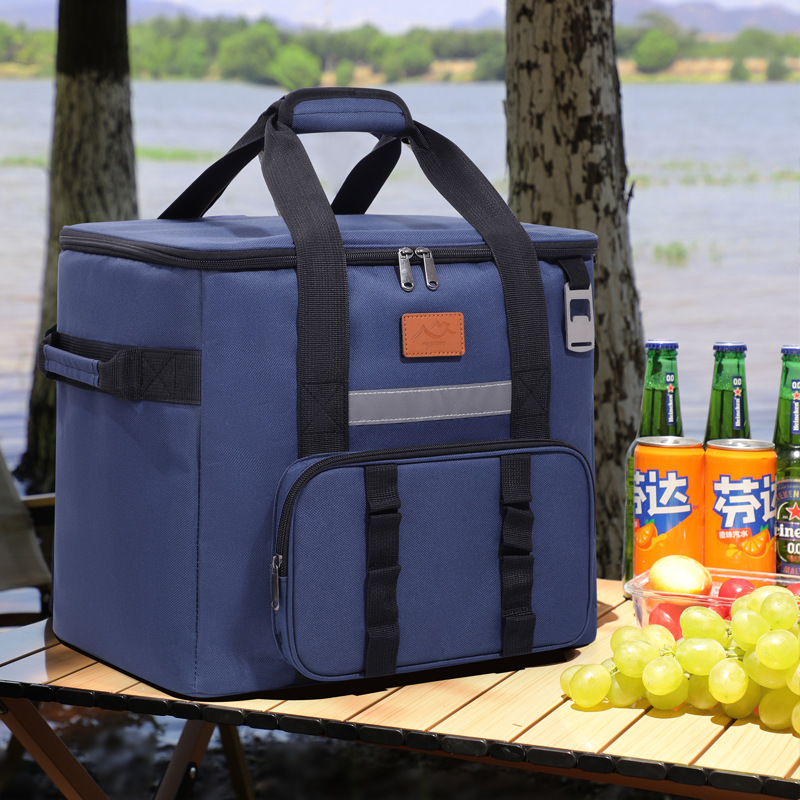Bolsa de picnic transfronteriza de gran capacidad bolsa de aislamiento térmico al aire libre bolsa de camping cartera de almuerzo bolsa de almuerzo bolsa de almuerzo bolsa de almuerzo bolsa de refrigeración