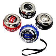 跨境计数腕力球磁力发光彩灯手指握力器陀螺训练健身握力批发减压