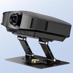 360度旋转超强承重双杆投影仪支架折叠便携多功能三合一金属桌面