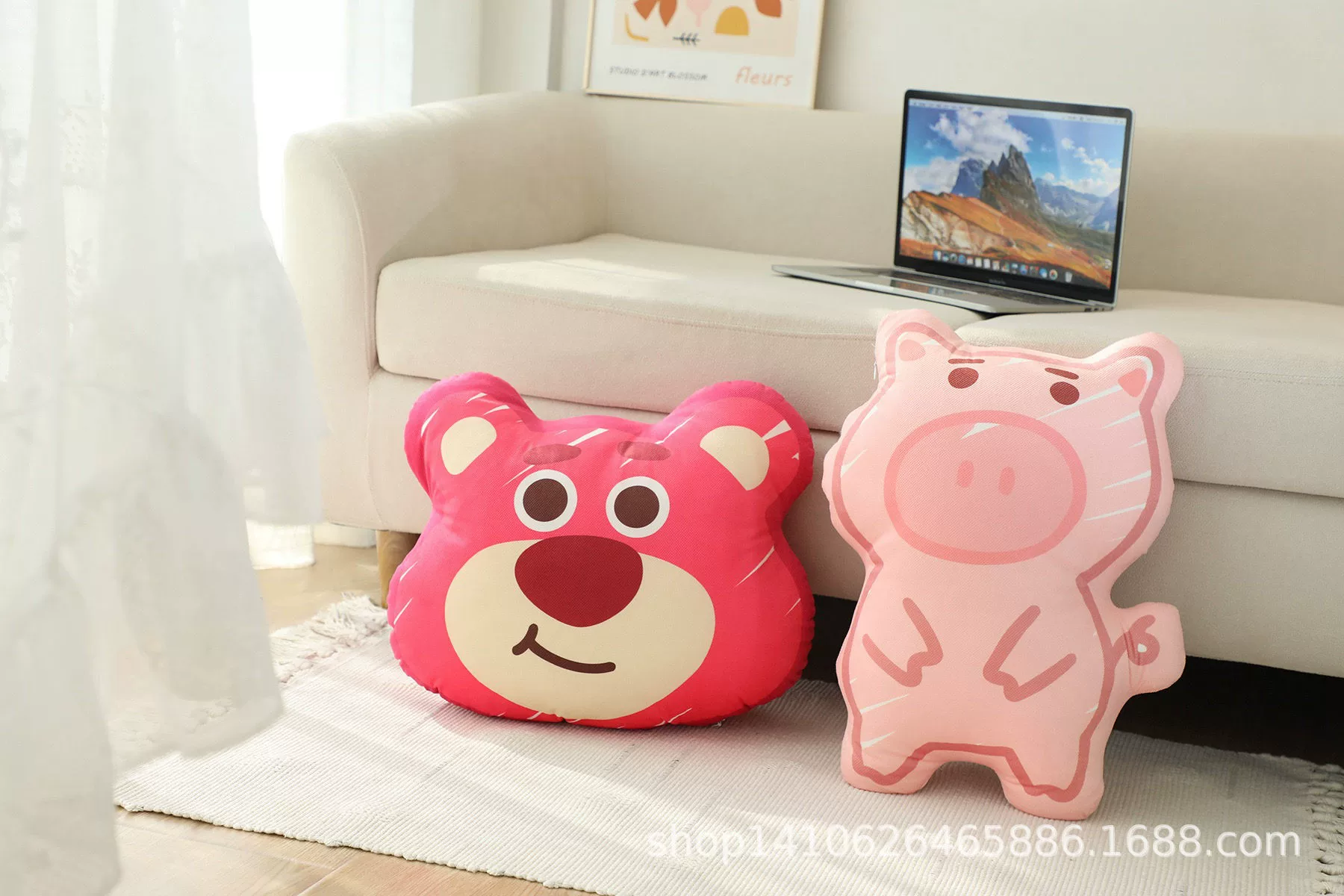 Мультяшная игрушка, плюшевая подушка, диван для сна в спальне
