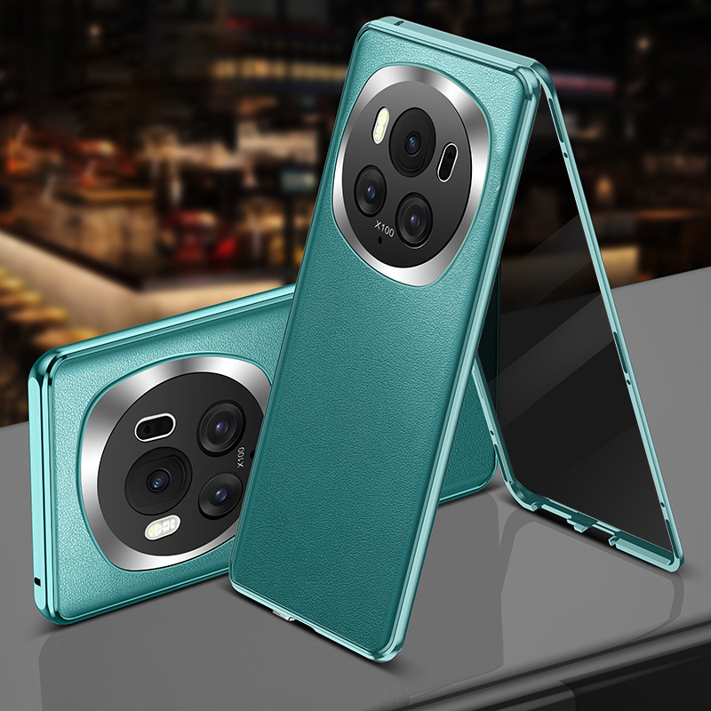 [Qingshan Dai] Full screen anti-peeping one side plain skin one side glass with card deduction