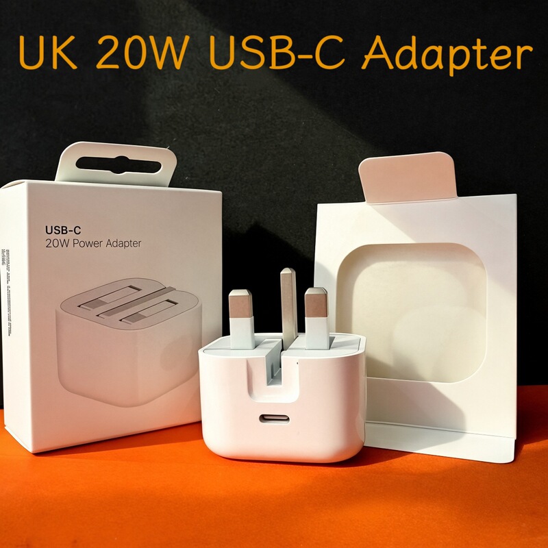 Suitable for Apple 20W British Standard Charger Uk iPhone 16/15/14Pm Adapter Five-In-One Fast Charging Head