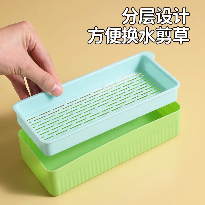 hierba de gato hidropónica, menta de gato, semillas de hierba de lana en maceta sin suelo, refrigerios para gatos perezosos y cachorros