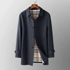 男式大衣;男式夹克;男式休闲西装