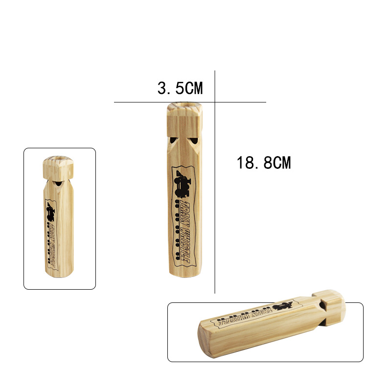 Pull Wooden Flute-Style 3