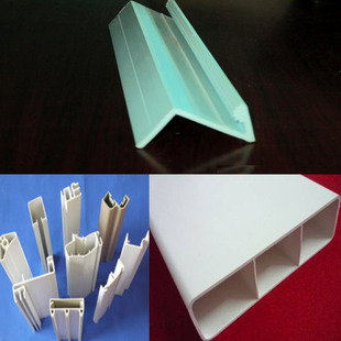 High density PE rail plastic profile profile PVC soft and hard extrusion HDPE wear-resistant two-color extrusion processing