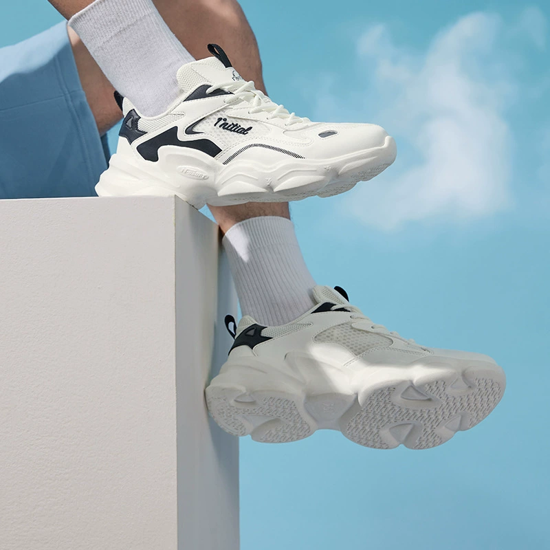 Мужские летние кроссовки 361 Dad Shoes 2025, сетчатые, дышащие, легкие, на толстой подошве, увеличивающие рост, повседневные спортивные кроссовки