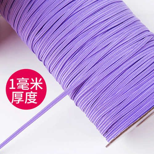 Manufacturer's colorful high-elastic horse belt, high-elastic elastic band, fitted sheet sleeve elastic band
