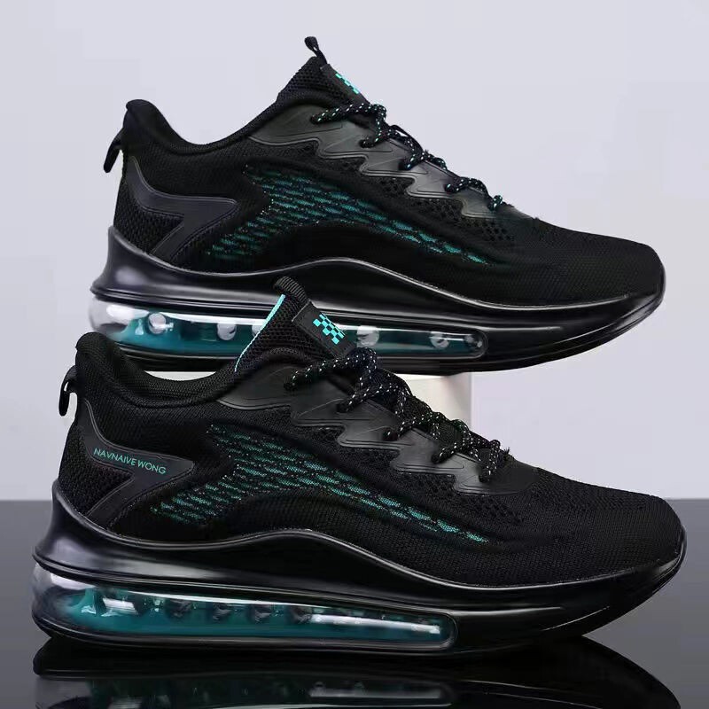 Men's Shoes, Fashionable Full-Length Air-Cushioned Running Shoes, Breathable Cross-Border Large Size Thick-Soled Trendy Shoes, Men's Sports and Casual Shoes Wholesale Men's Shoes, Fashionable Full-Length Air-Cushioned Running Shoes, Breathable Cross-Border Large Size Thick-Soled Trendy Shoes, Men's Sports and Casual Shoes Wholesale
