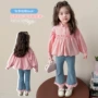 女童春季春秋儿童衬衫