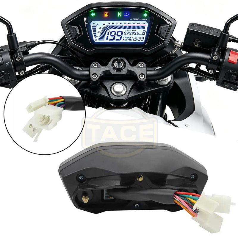 2026 Modified Universal Motorcycle Digital Instrument LCD Odometer M3 Speedometer for Small Monkey Bikes