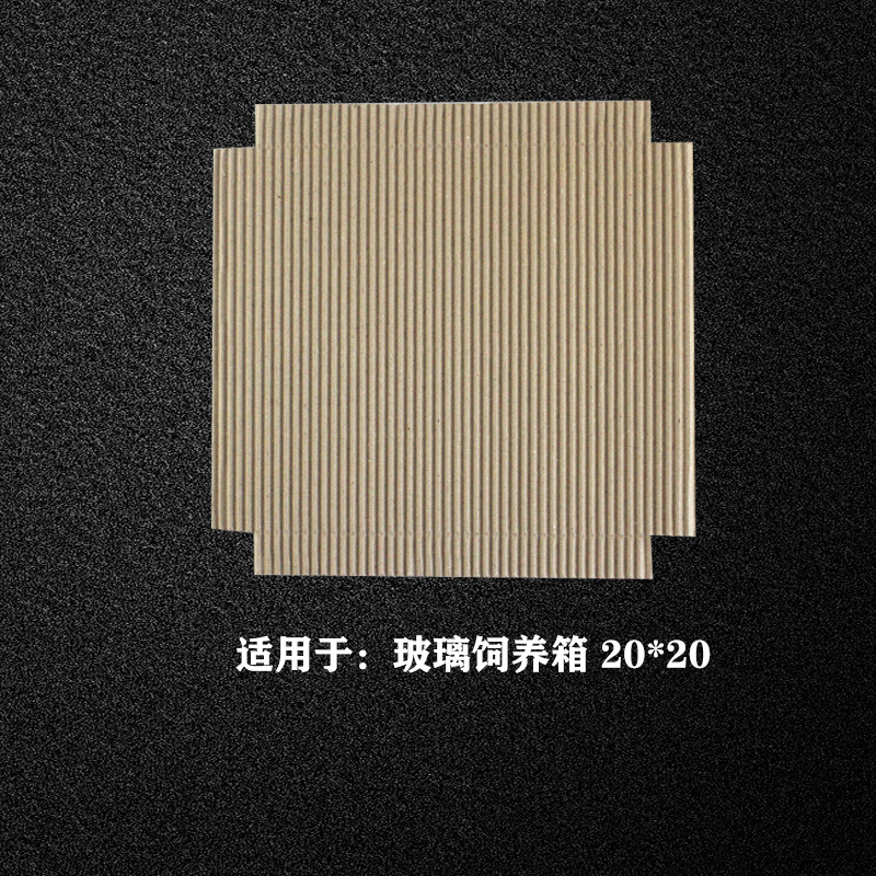 Reptile Pet Corrugated Paper Mat Reptile Supplies Eyelash Gecko A4A6 Box Breeding Box Cabinet Special Thickeneded Edge Wrapping Paper