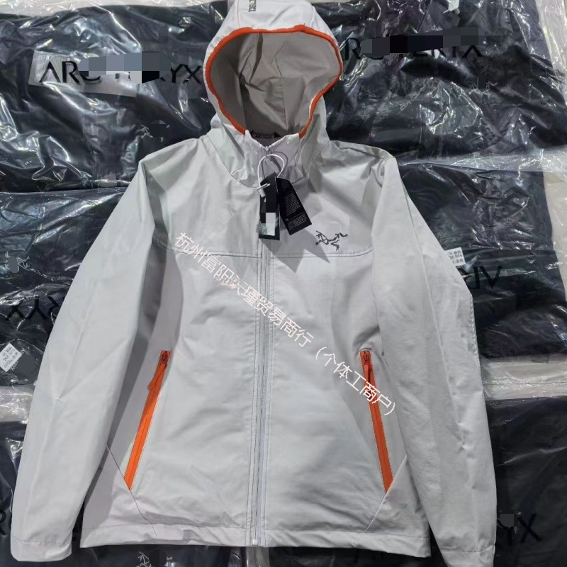 26 Spring New Arrow Jacket Windproof Waterproof Hooded Spring and Autumn Coat Casual Couple Trendy Unisex