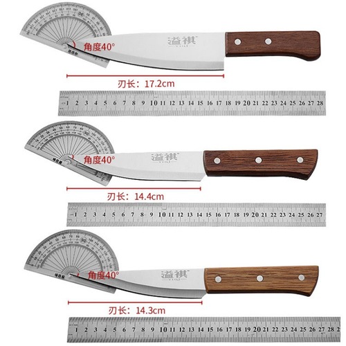 Stainless steel boning knife, slaughter knife, pig-killing knife, skinning knife, beef cutting knife, butcher's knife, sheep meat-cutting tool for vegetable market