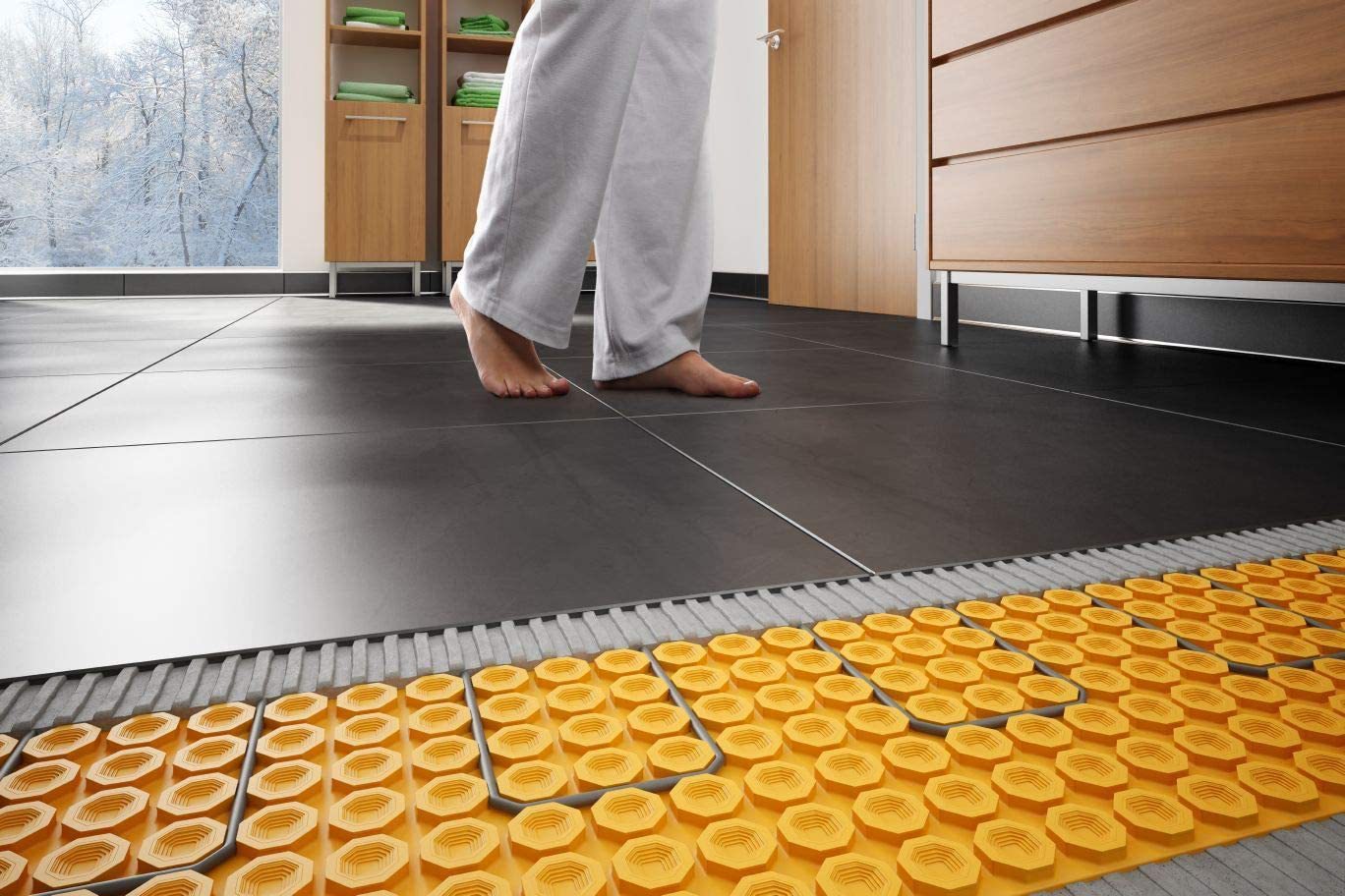 Heating cable, heating wire, electric underfloor heating, electric heating wire, vegetable greenhous