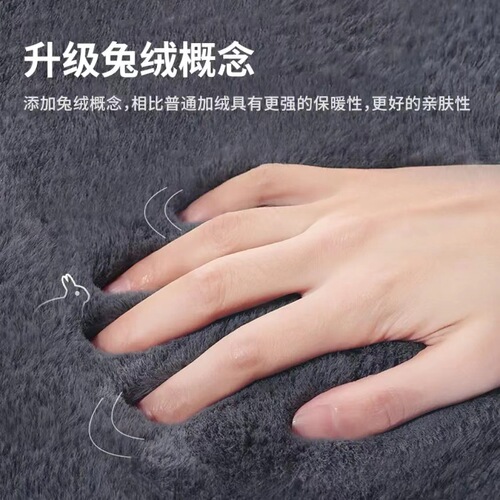 Autumn and winter plus velvet warm knee pads, four-sided stretchable anti-cold thickened knee pads for running and cycling to protect knee joints