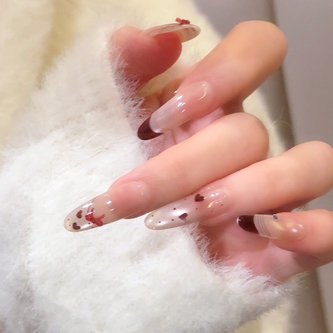 Discutir el sonido explosivo desgaste de uñas de alto nivel lujoso ligero puro deseo de uñas simple blanqueamiento de uñas desmontables