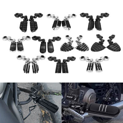 Motorcycle pedals: Set Footrest Guard Bar