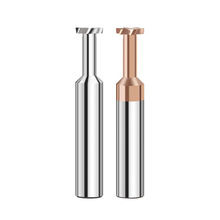 硬質合金鋁不銹鋼鎢鋼t型槽銑刀圓弧納米塗層T型刀t型銑刀高硬度