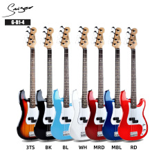 电贝司实木四弦电贝司初学者入门摇滚电贝斯吉他演出乐器跨境