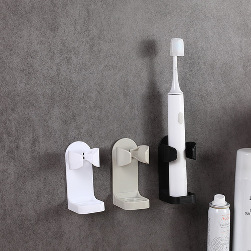 Electric toothbrush holder without holes, home electric razor stand, storage rack, wall-mounted hook, organizer stand