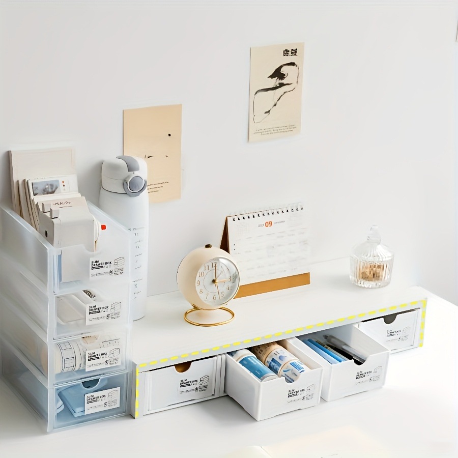 Simple Desktop Storage Rack Computer Monitor Elevated Rack Notebook Student Dormitory Storage and Organization Rack